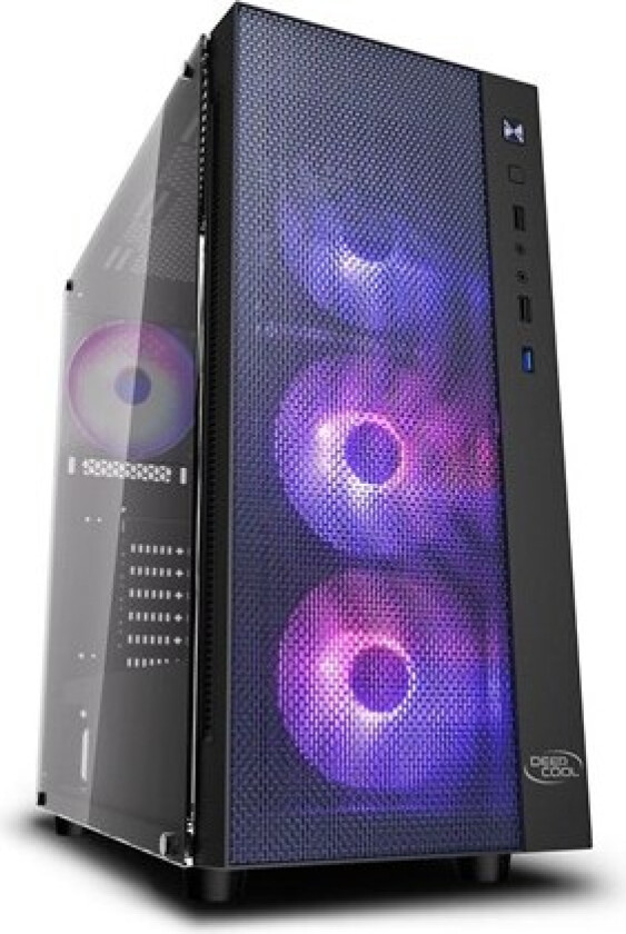 Bilde av MATREXX 55 MESH ADD-RGB 4F - Kabinett - Miditower - Svart