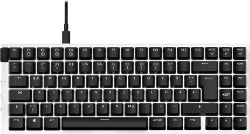 Function MiniTKL - keyboard - QWERTZ - German - matt white - Tastatur - Tysk - Hvit