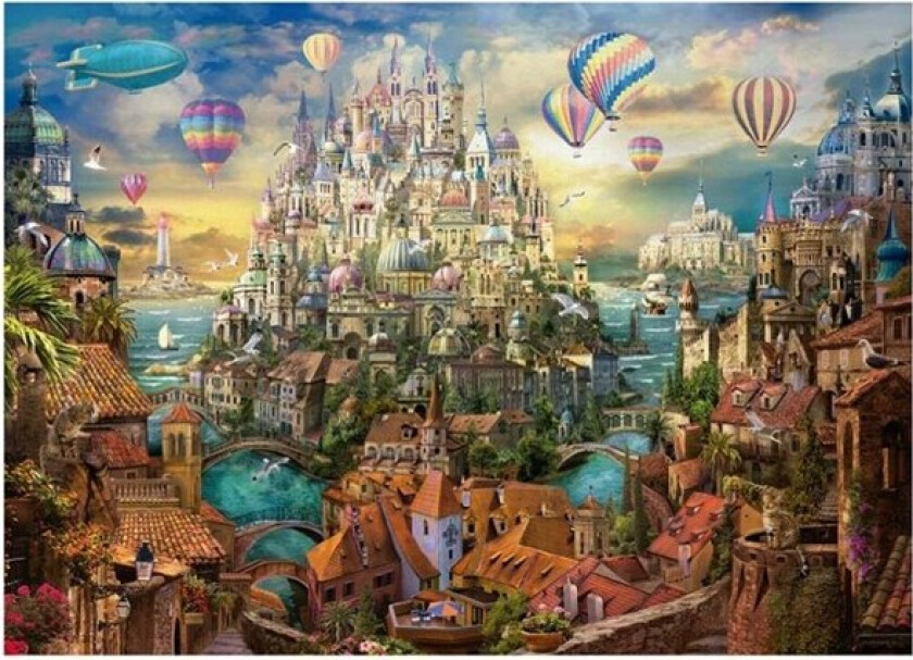 Puslespill Educa City of Dreams 2000 Deler