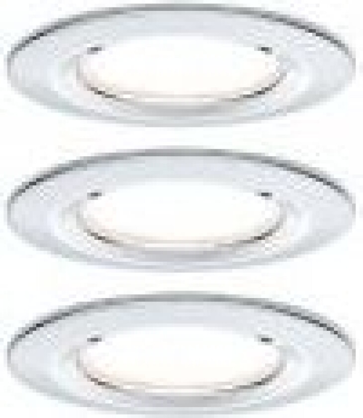 934.99, Indbygget lysplade, 3 pære(r ), LED, 2700 K, 460 lm, Krom