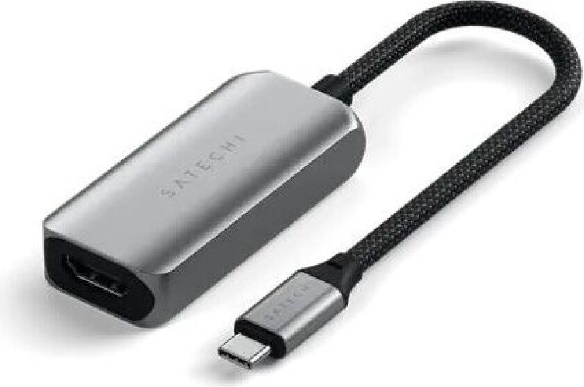 USB-C - HDMI 2.1 kabel (grå)