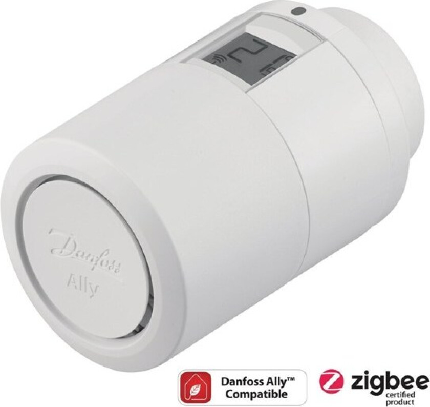 Ally elektronisk radiatortermostat til RA-N-ventiler og M30x1,5 mm (TA-ventiler)