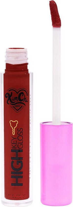 High Key Gloss Full Coverage Lipgloss Pomegranate 3,5