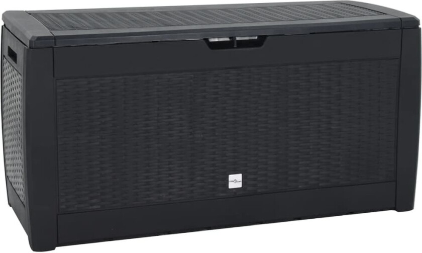 Putekasse antrasitt 119x48x60 cm