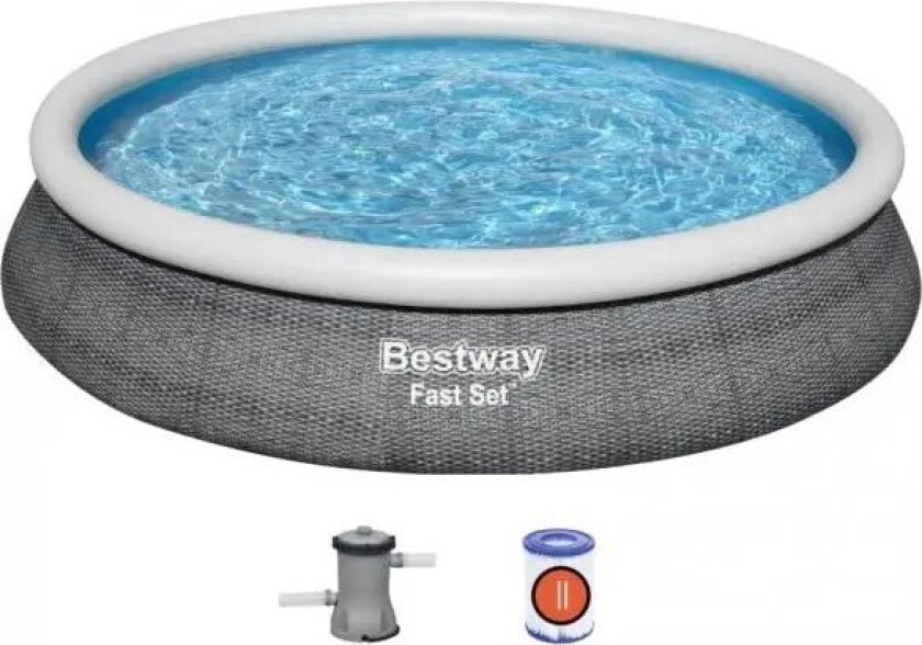 Fast Set Pool Sæt 457 x 84cm m/filter Pumpe