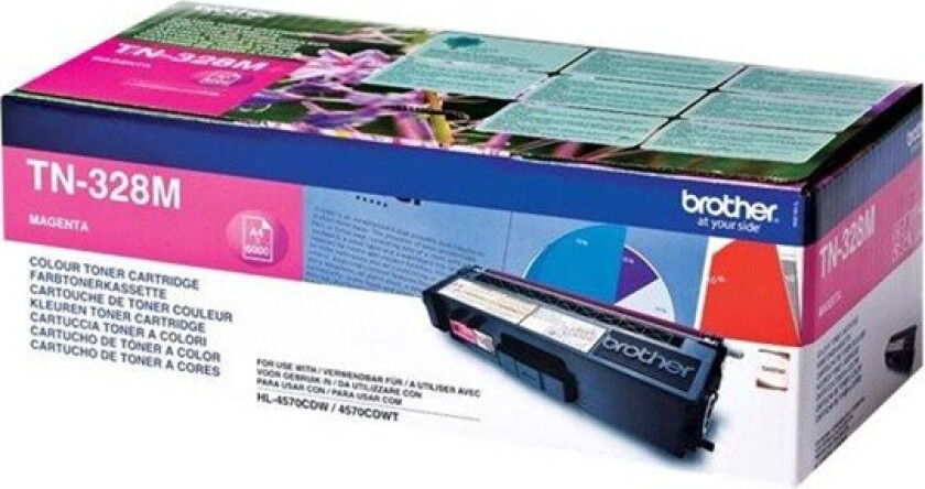 Toner Magenta Tn-328m 6k - Hl-4570cdw