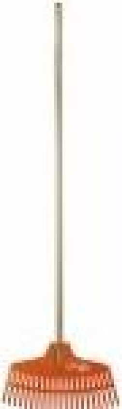Rake på et trukket håndtak, PVC, 134cm, fi 22
