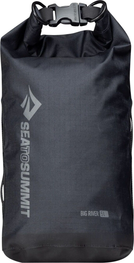 Sea To Summit Big River Eco Dry Sack 5 L 5 L, Black