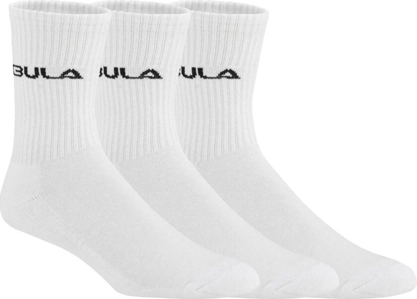 Bula Men's Classic Socks 3pk 37/39, White