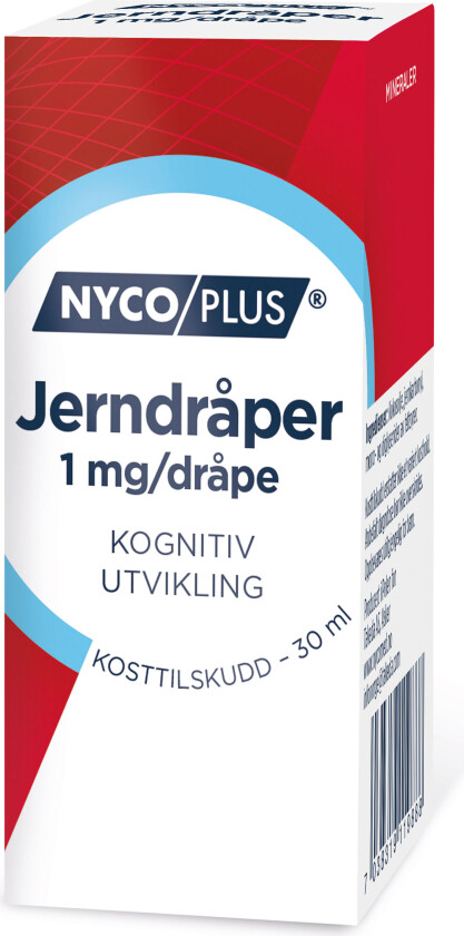 Nycoplus Jerndråper 1mg/dråper