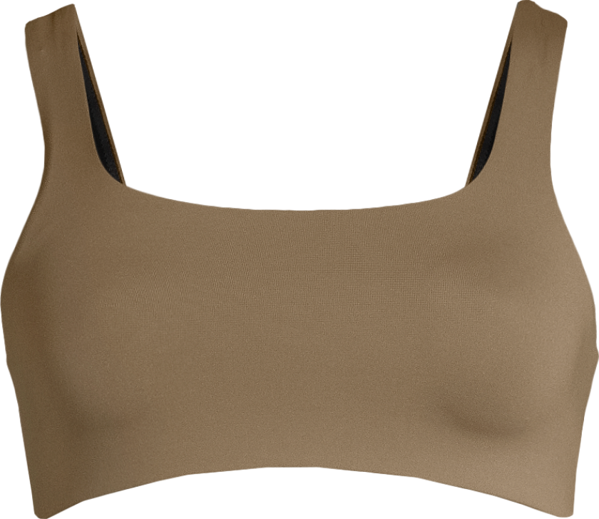 Women's Square Neck Bikini Top Seaweed Green 42, Seaweed Green