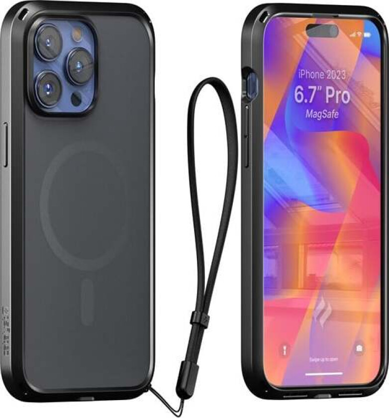 Influence case MagSafe stealth black iPhone 15 Pro Max