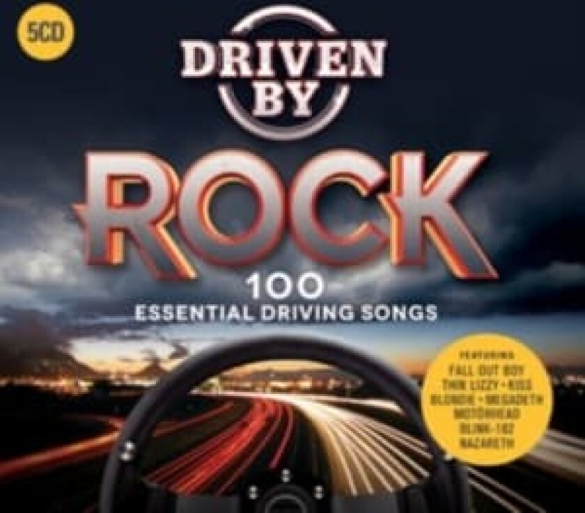 Various Artists : Driven By Rock CD Box Set 5 discs (2018)