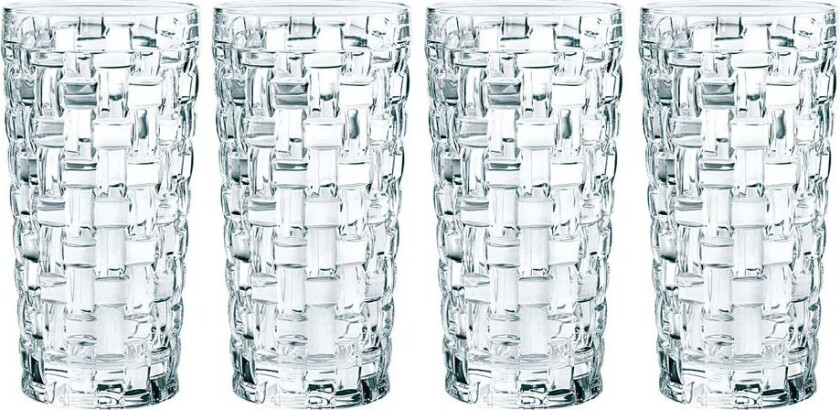 Bossa Nova longdrinkglass 39,5 cl 4 stk. Klar