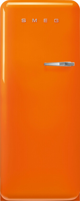 SMEG Kjøleskap Oransje Retro Høyde 153 Cm Fab28lor5