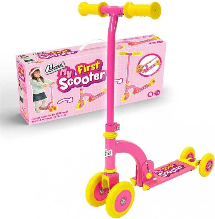 Sparkesykkel / Kickbike for Barn - Velg farge!