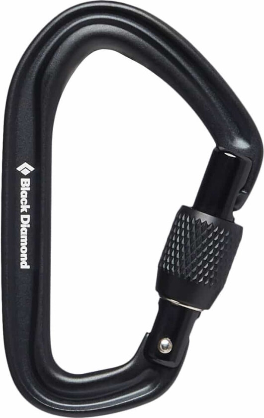 Hotforge Screwgate Carabiner Black OneSize