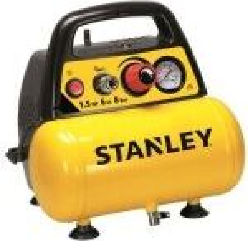 Stanley OLJEFRI KOMPRESSOR 6L + PNEUMATISK