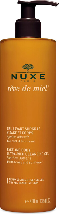 Bilde av Rêve De Miel Face & Body Cleansing Gel, 400 ml