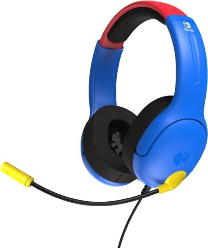 PDP Airlite Wired Headset - Mario Dash