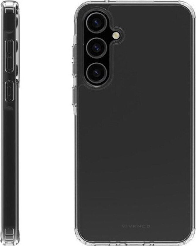 Samsung Galaxy A55 Deksel Safe & Steady Transparent