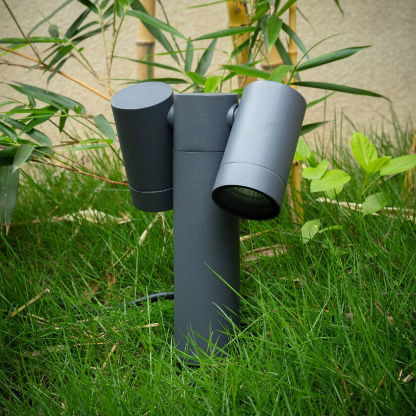 Prios Tulimar spot med jordspyd, 2 lyskilder