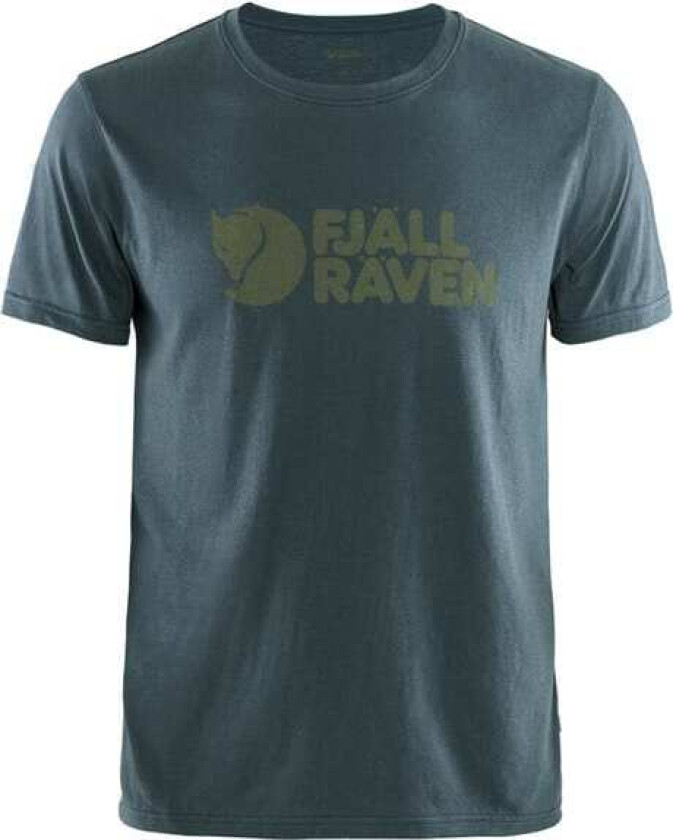 FJÄLLRÄVEN LOGO T-SHIRT M  NAVY