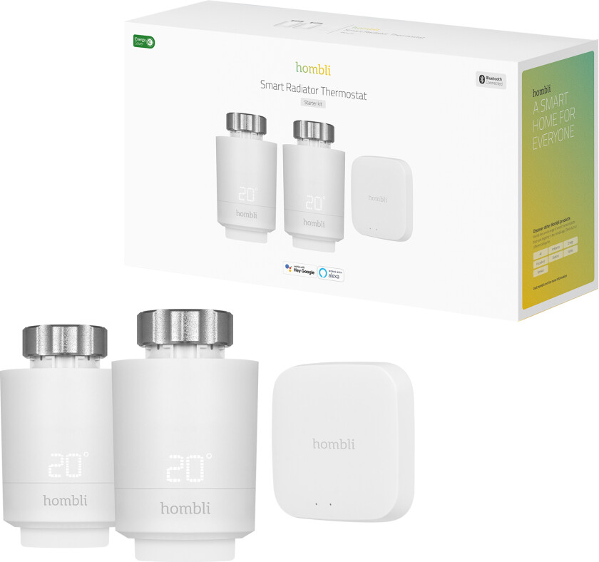 - Smart Radiator Thermostat Startkit (2+BT Bridge)