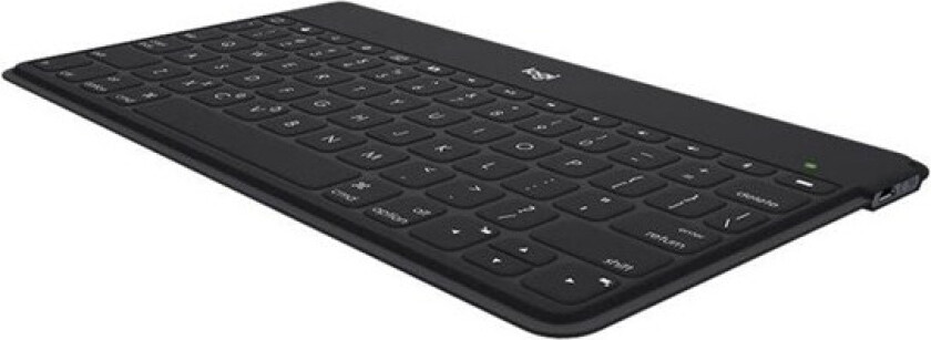 Logicool Keys-To-Go - keyboard - QWERTZ - German - black - Tastatur - Tysk - Svart