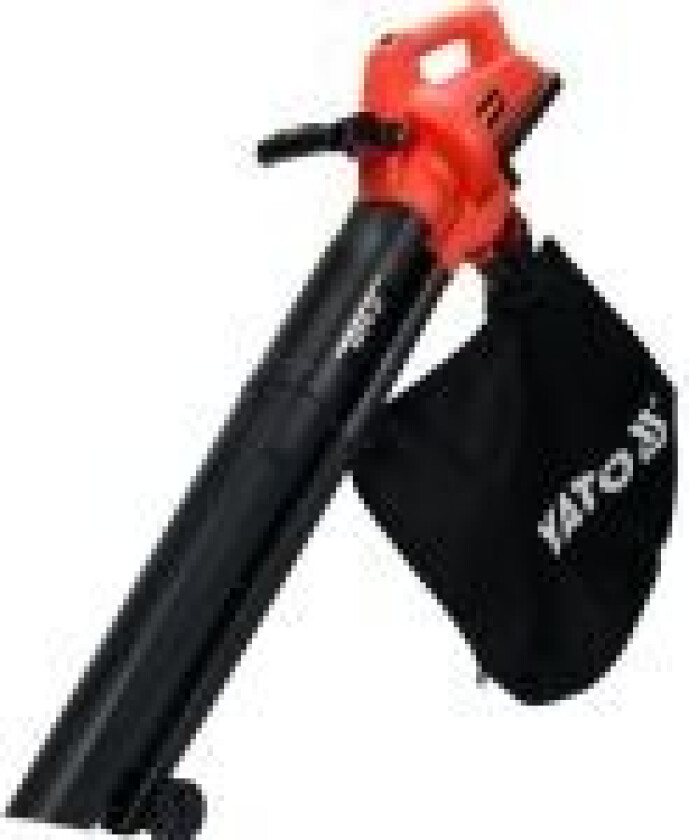 Yato YT-85175, Håndholdt løvblåser, 230 km/t, Sort, Oransje, 12500 RPM, 45 l, IPX0 - Uten batteri og opplader