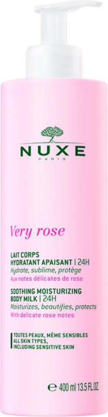 - Very Rose Soothing Moisturizing Body Milk 400 ml