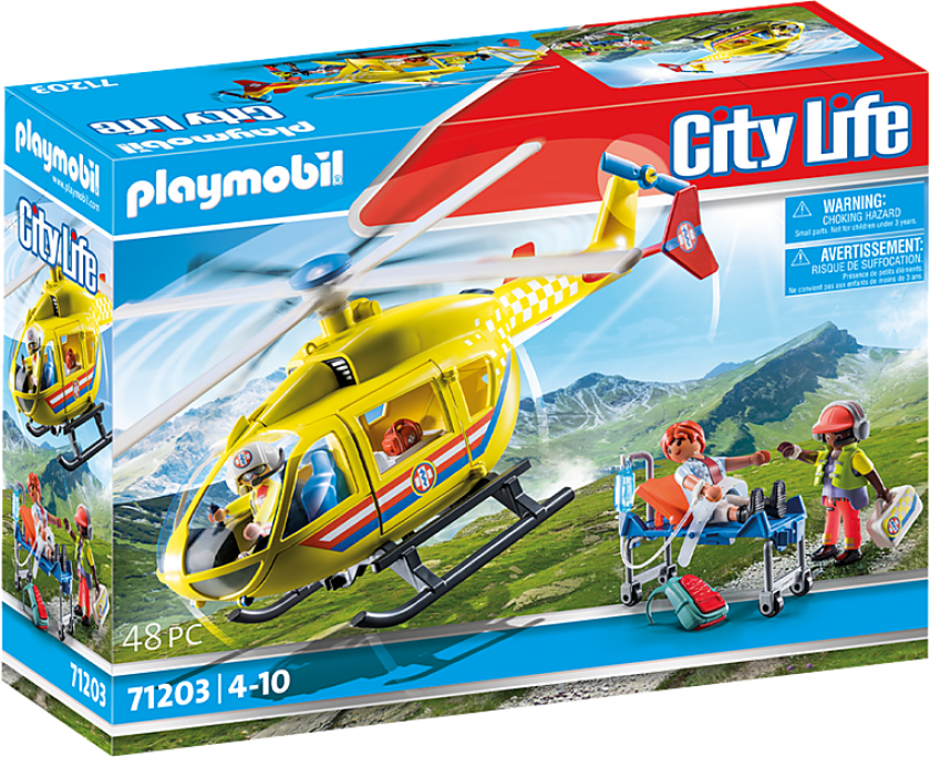 Playmobil Redningshelikopter Playmobil City Life 71203