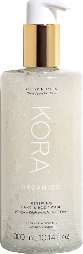 Kora Organics Renewing Hand & Body Wash 300ml