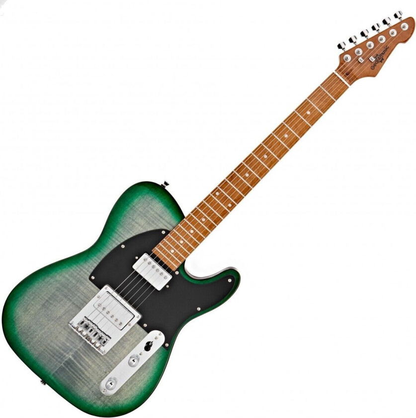 Bilde av Gear4Music Knoxville Select Electric Guitar HH fra Gear4music Trans Green
