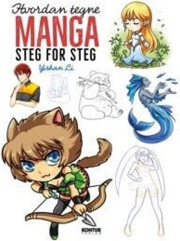 Hvordan tegne manga steg for steg av Yishan Li