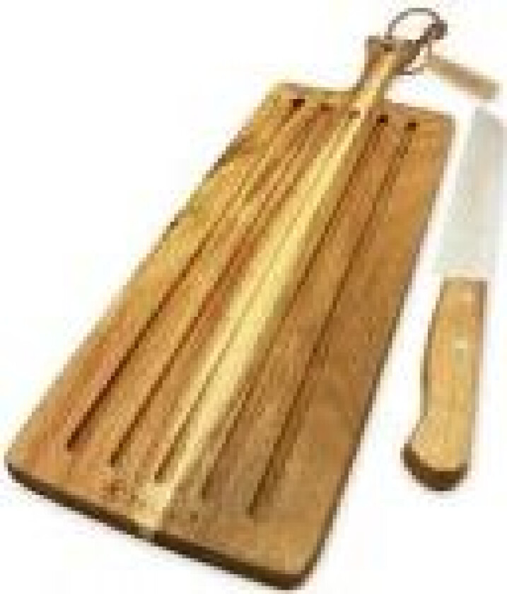 skjærebrett med tresmulebrett