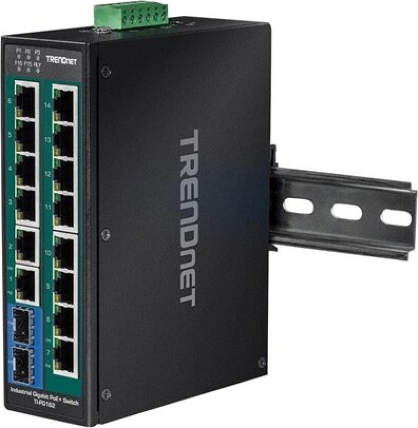 TI-PG162 - Industrial - switch - 16 ports - unmanaged