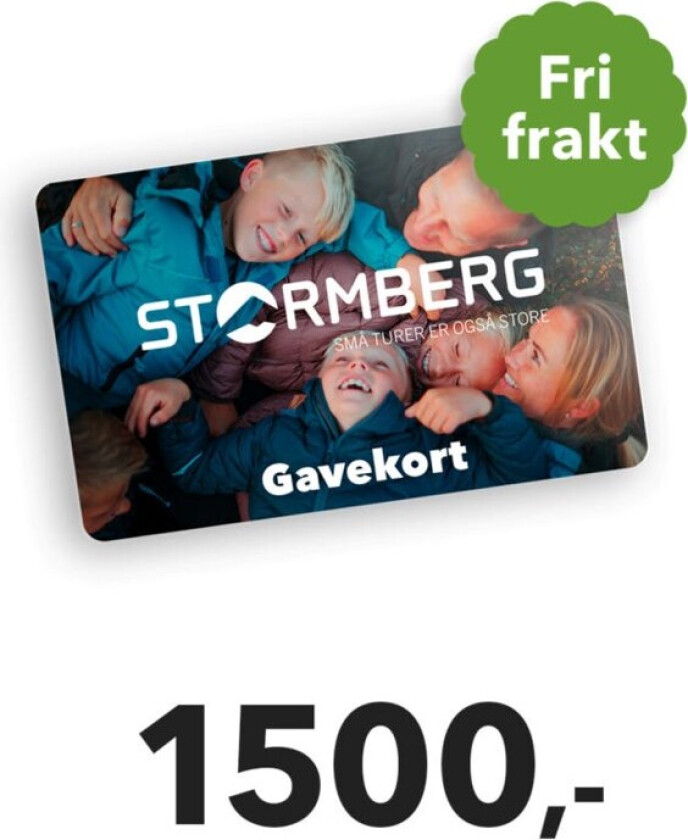 Bilde av Gavekort 1500 kr One Size