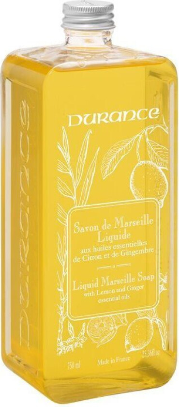 Marseille Liquid Refill Soap Lemon Ginger 750ml