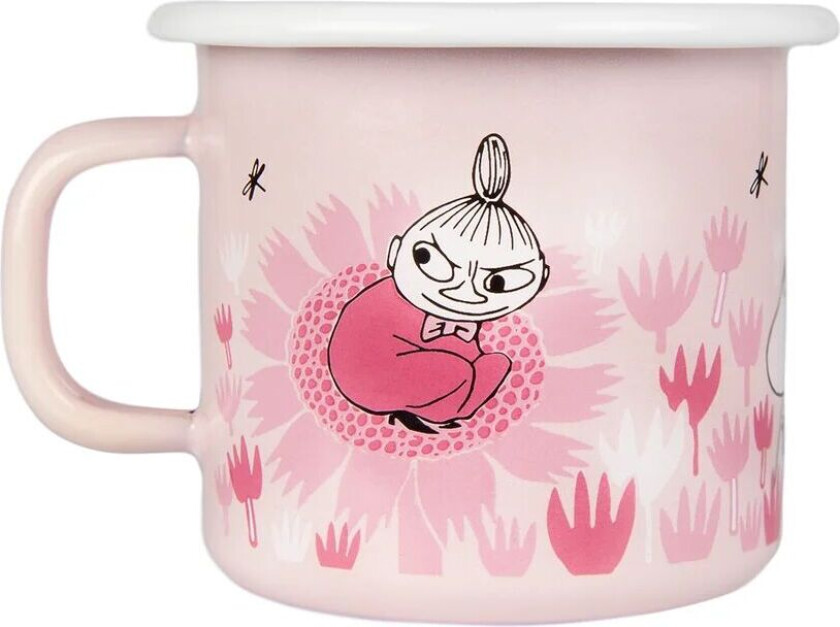 kopp Emalje Girls 2,5 dl Rosa