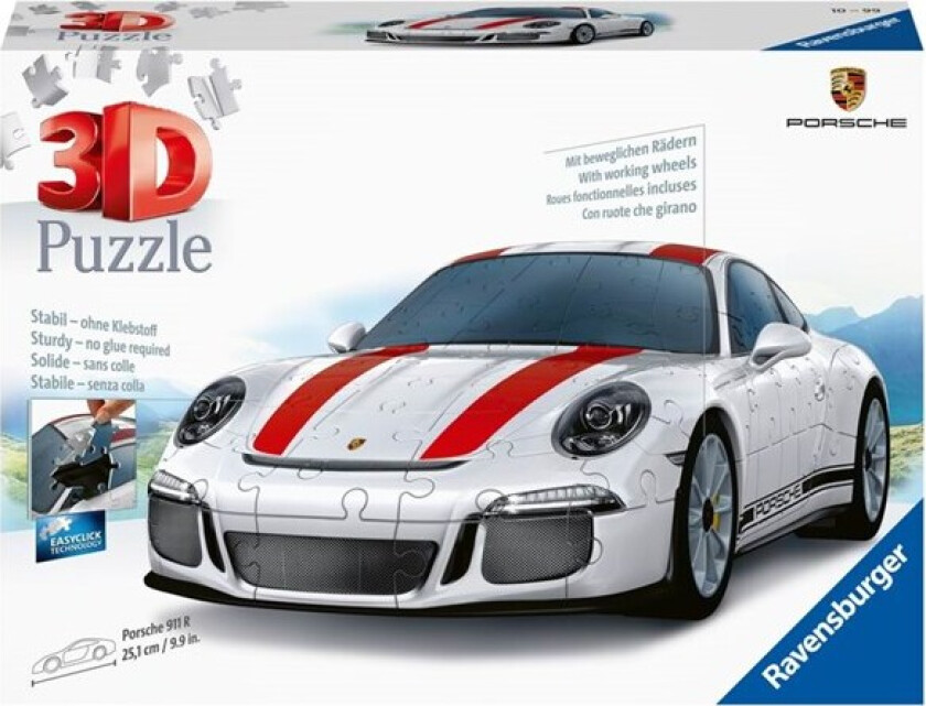 Puslespill 108 3D Porsche