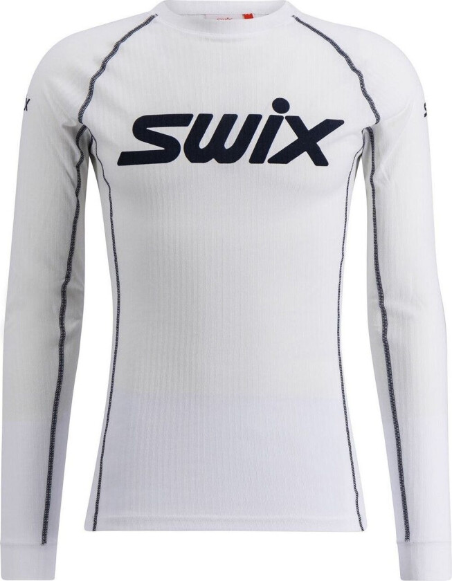 Racex Classic Long Sleeve Herre Bright White/Dark Navy S