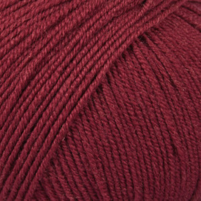 MayFlower London Merino Fin Garn 16 Mørk Kirsebær