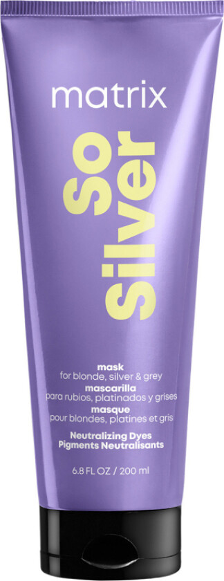 Total Results So Silver Color Obsessed Triple Power Mask 200 ml