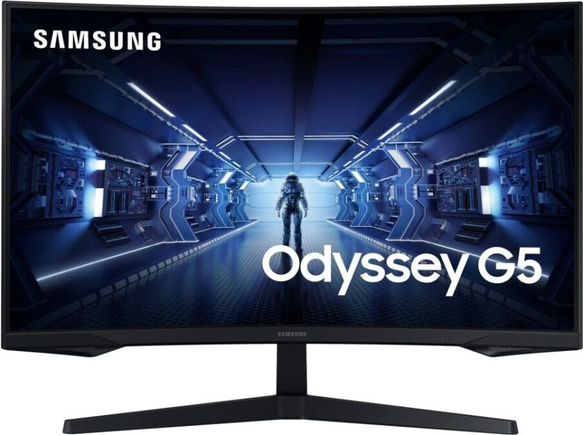 Odyssey G5 G55T PC-skjerm 81,3 cm (32") 2560 x 1440 piksler Quad HD LED Sort