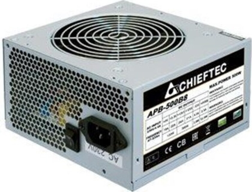 VALUE SERIES Strømforsyning (PSU) - 500 Watt - 120 mm - 80 Plus Ja