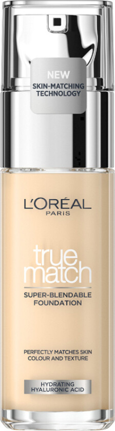 L'Oreal True Match Foundation Porcelaine 0.5N