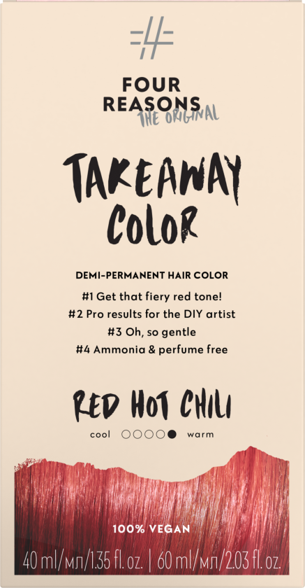 Take Away Color 7.66 Red Hot Chili