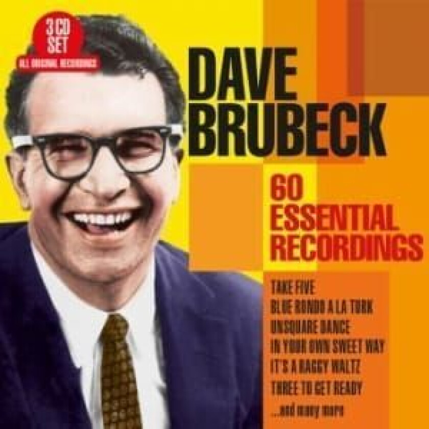 Dave Brubeck : 60 Essential Recordings CD Box Set 3 discs (2018)