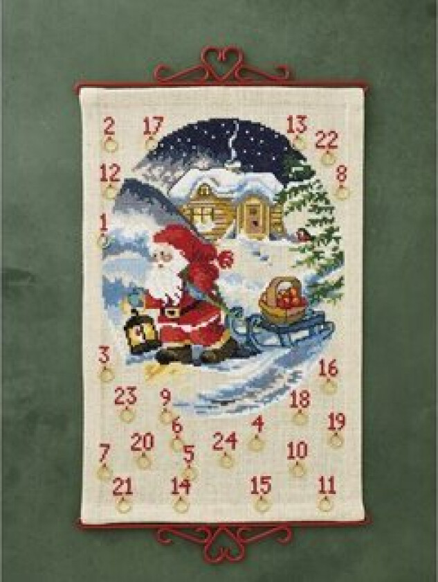 Broderipakke Kalender Nisseferd